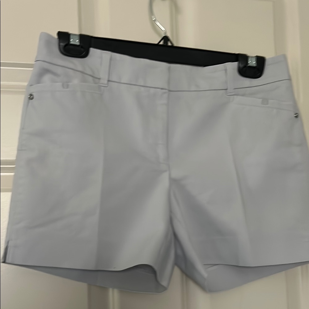 White House Black Market Light Gray Shorts